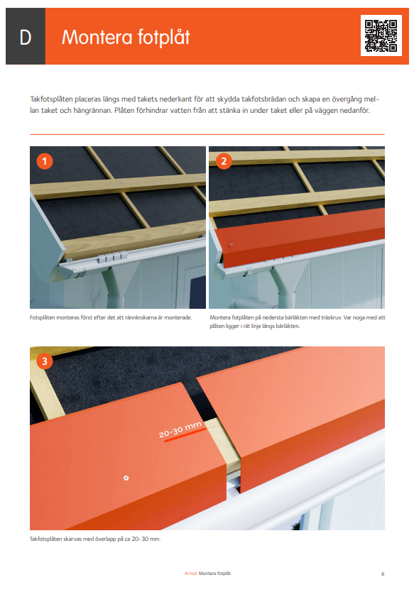 installation footplate